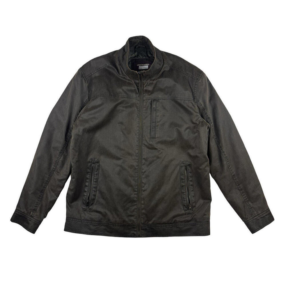 Johnston & Murphy Waxed Washed Jacket Brown Size L
